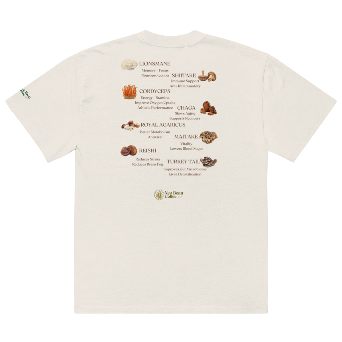 Neobean oversized faded t-shirt
