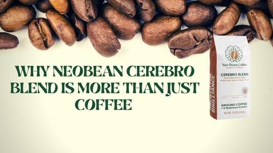 NeoBean Cerebro Blend: The Mushroom Coffee That Boosts Focus, Energy & Wellness