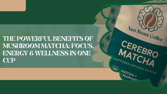 Cerebro Blend Mushroom Matcha: The Ultimate Daily Drink for Focus, Energy & Wellness
