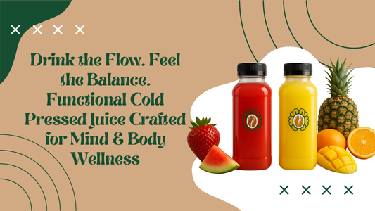 NeoBean FLO Juice: A Functional Cold-Pressed Juice for Calm Energy, Focus & Flow