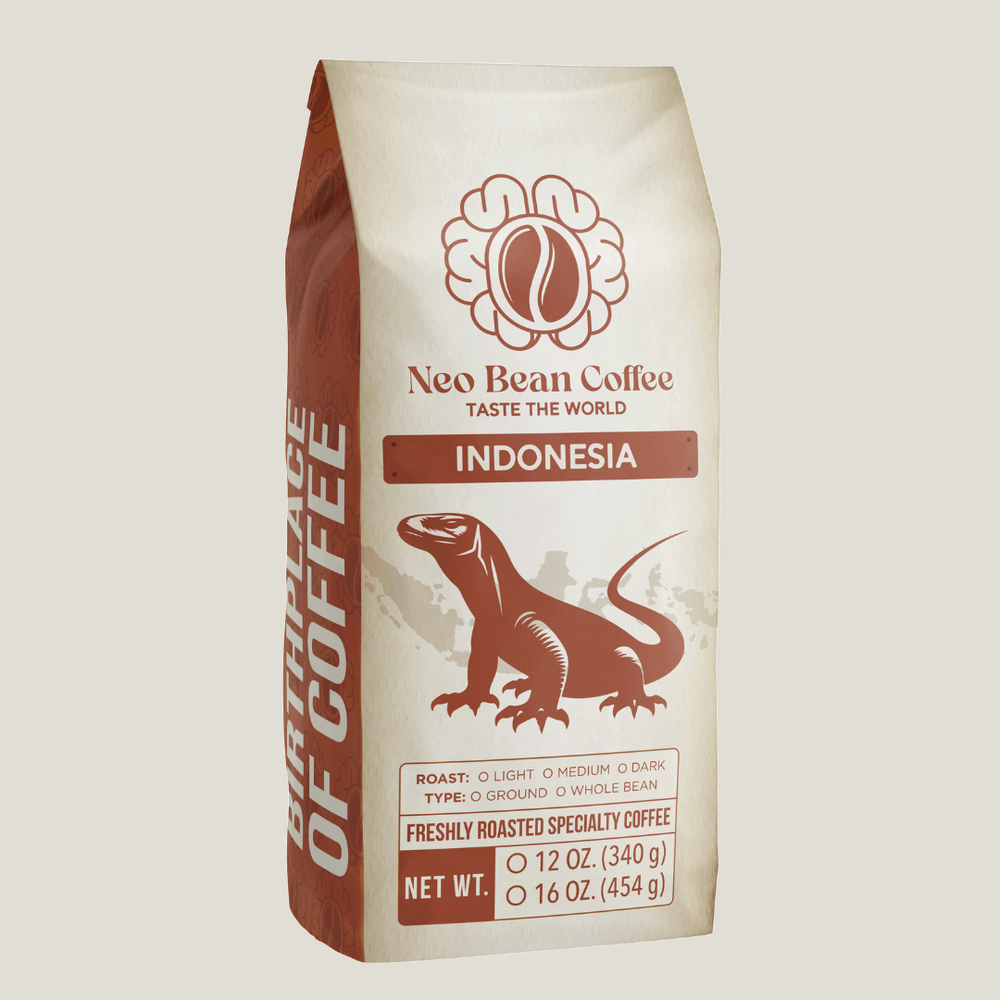 Café de especialidad de origen único tostado fresco de Indonesia, descascarado húmedo, Bali (peso neto de 10 oz)