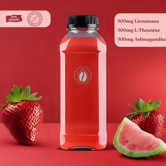 Neobean FLO Organic Hydration with Electrolytes + Creatine + Lionsmane, L-Theanine & Ashwagandha - MIAMI ONLY