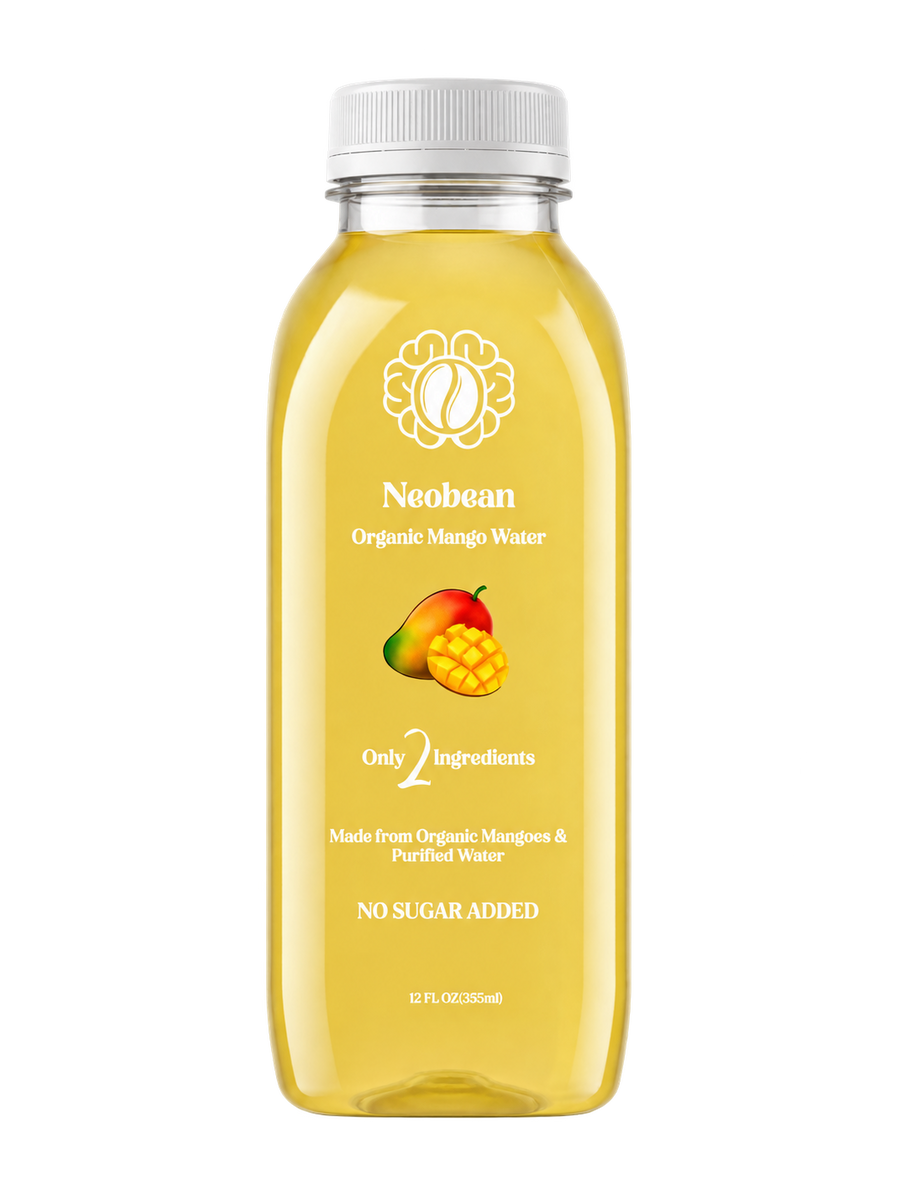 Neobean organic mango water bottle
