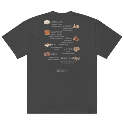 Neobean Dark Oversized faded t-shirt